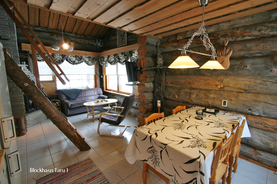 Winterwoche im Blockhaus in Luosto