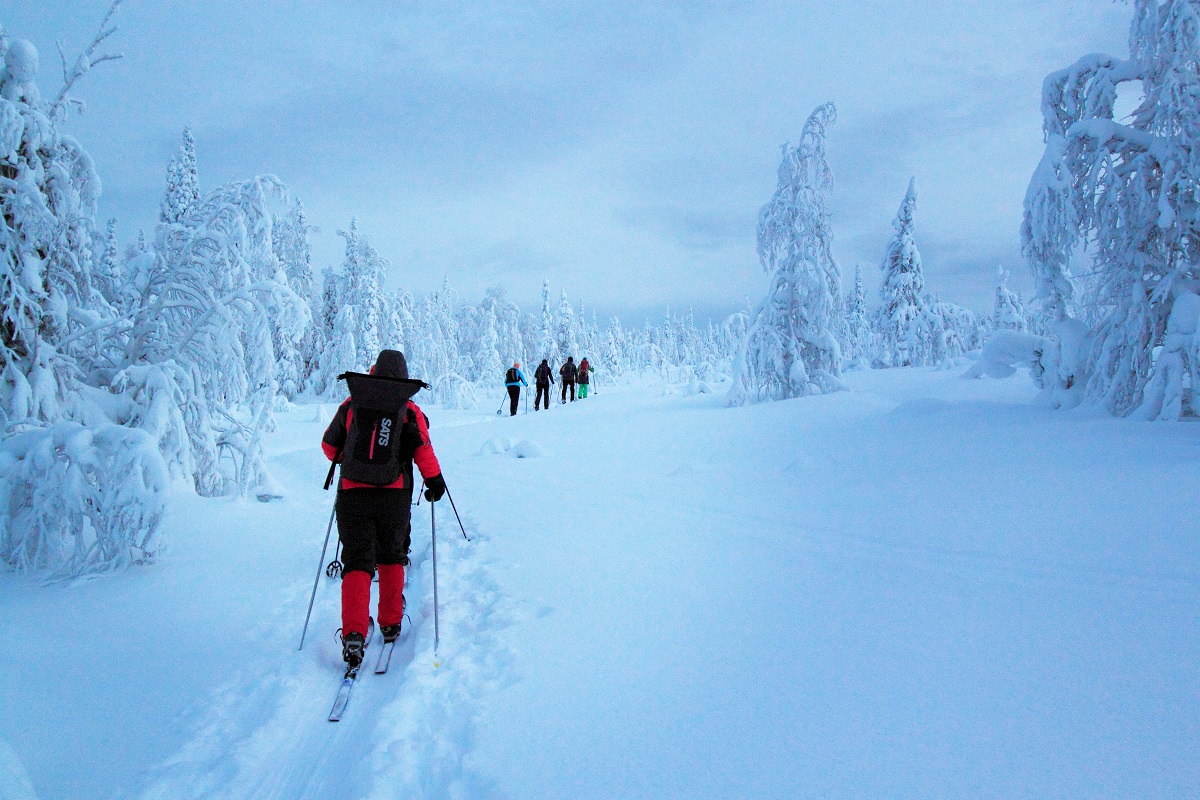 Skiwanderung Rauhala-Pallas-Hetta