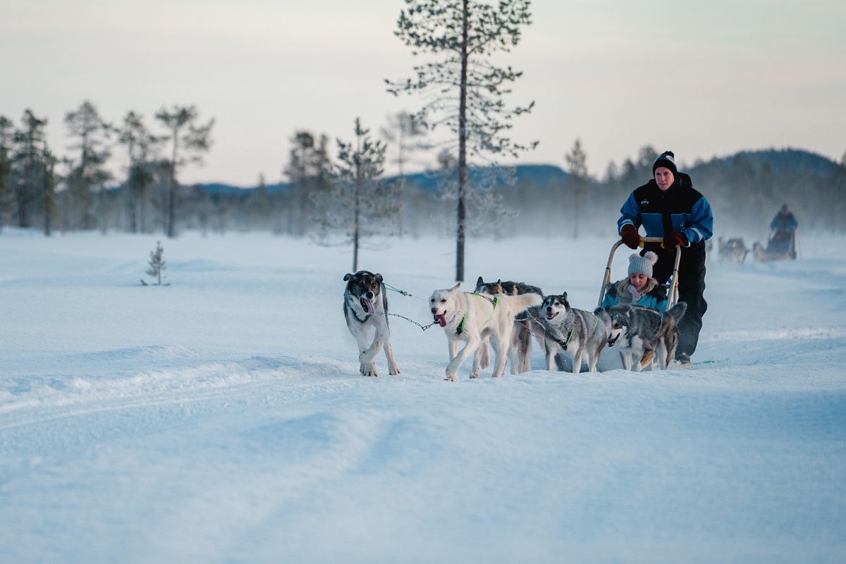 Multiaktivwoche im Wilderness Hotel Juutua in Inari