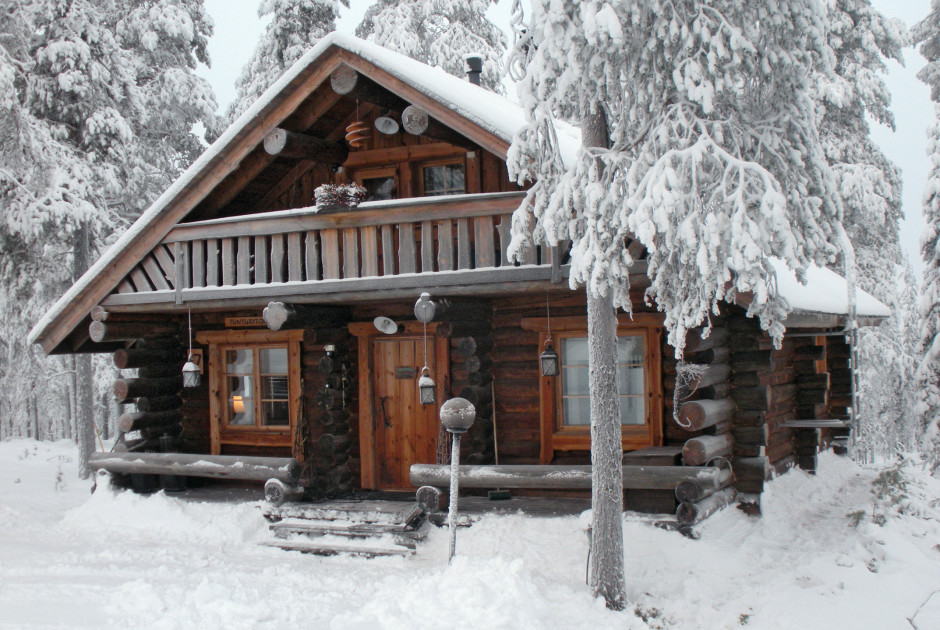 Winterwoche im Blockhaus in Äkäslompolo