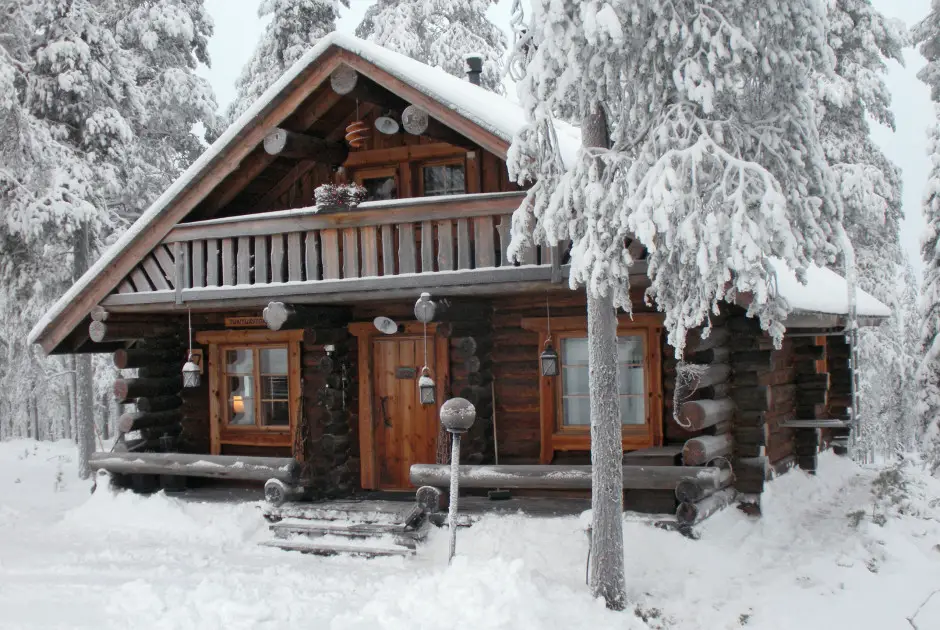 Winterwoche im Blockhaus in Äkäslompolo