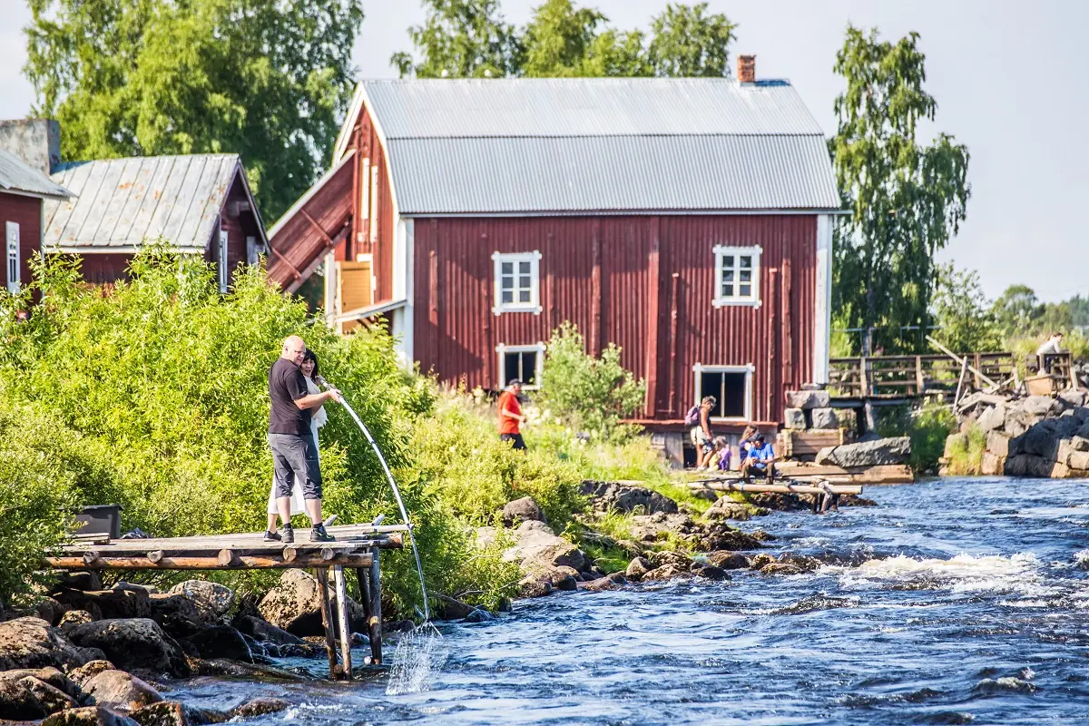 Fischerwoche in Nordschweden