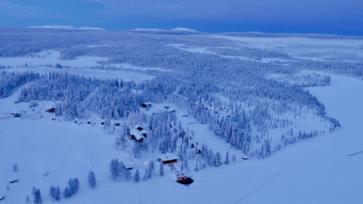 Aufenthalt Nivunki Village in Finnisch Lappland